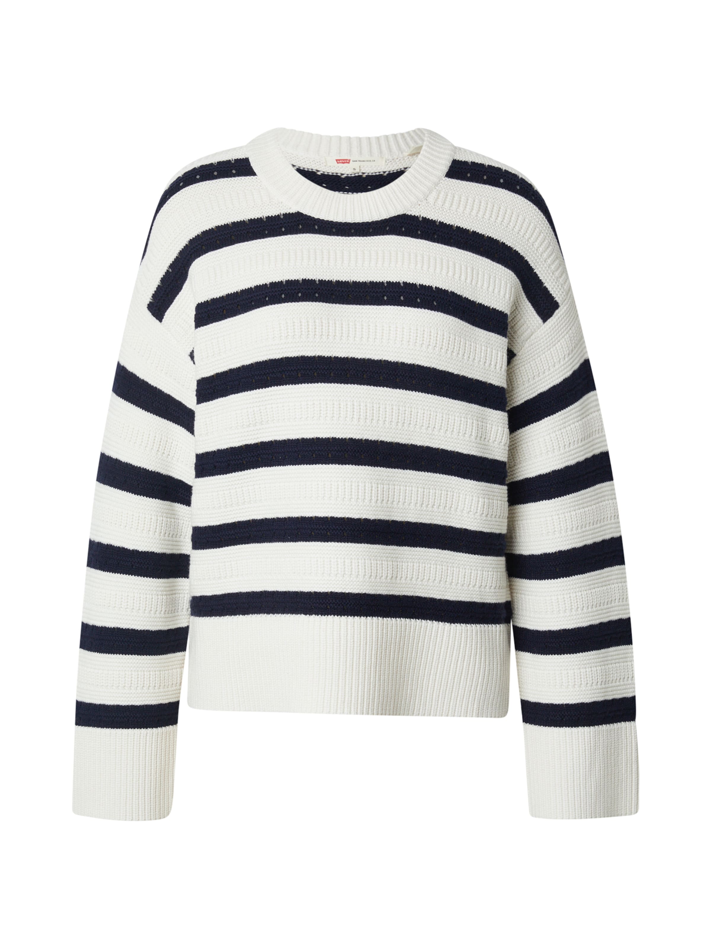 

LEVI'S Свитер 'Candide Crewneck Свитер' из шерсти белый