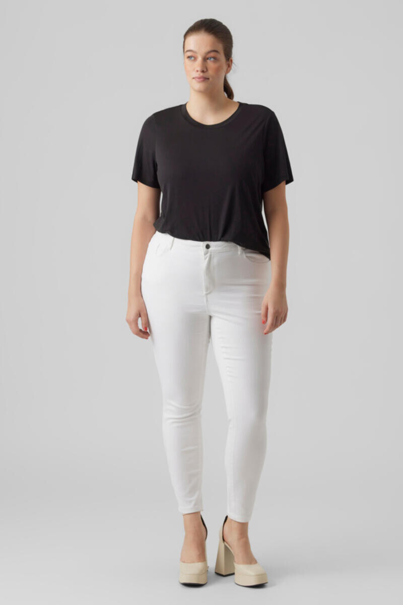 

Джинсы скинни больших размеров Vero Moda Curve, белый