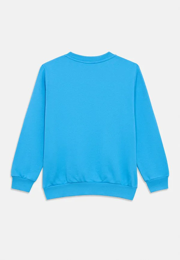 Толстовка унисекс felpa с контрастным логотипом Versace, Blue/Bianco — фото 2