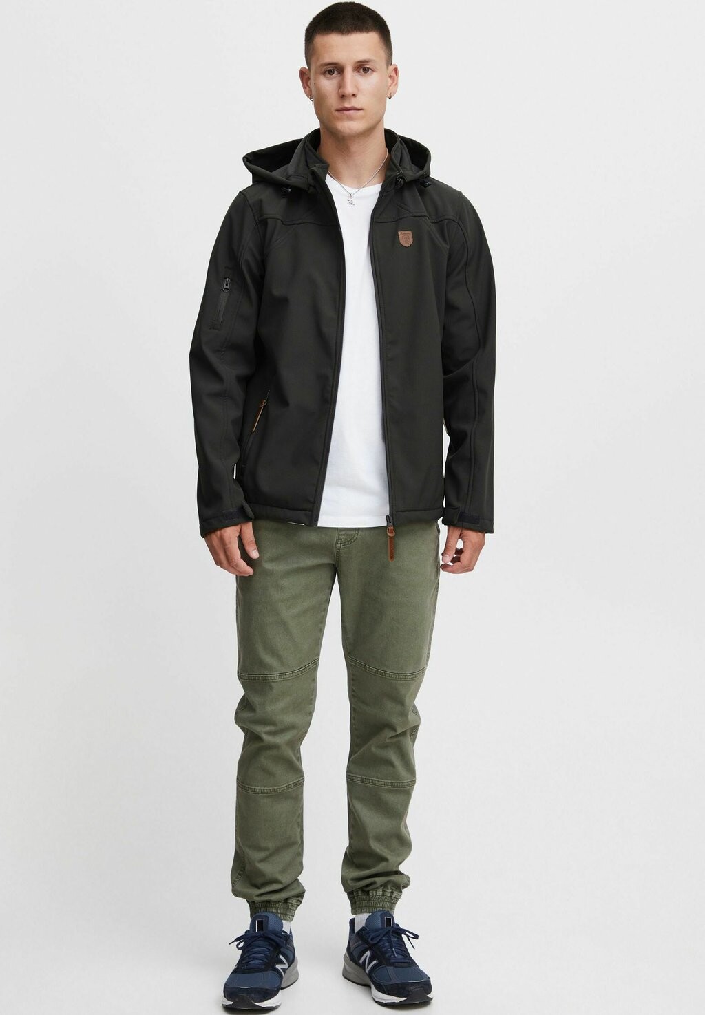 

Уличная куртка Idjonas INDICODE JEANS, серый