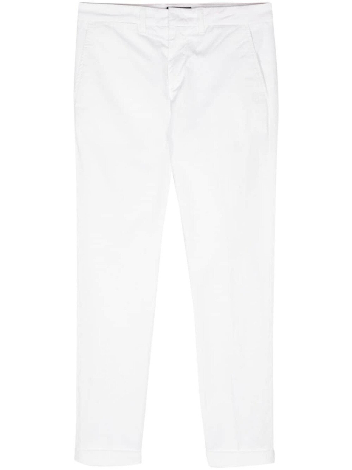 

Fay брюки Capri прямого кроя, белый