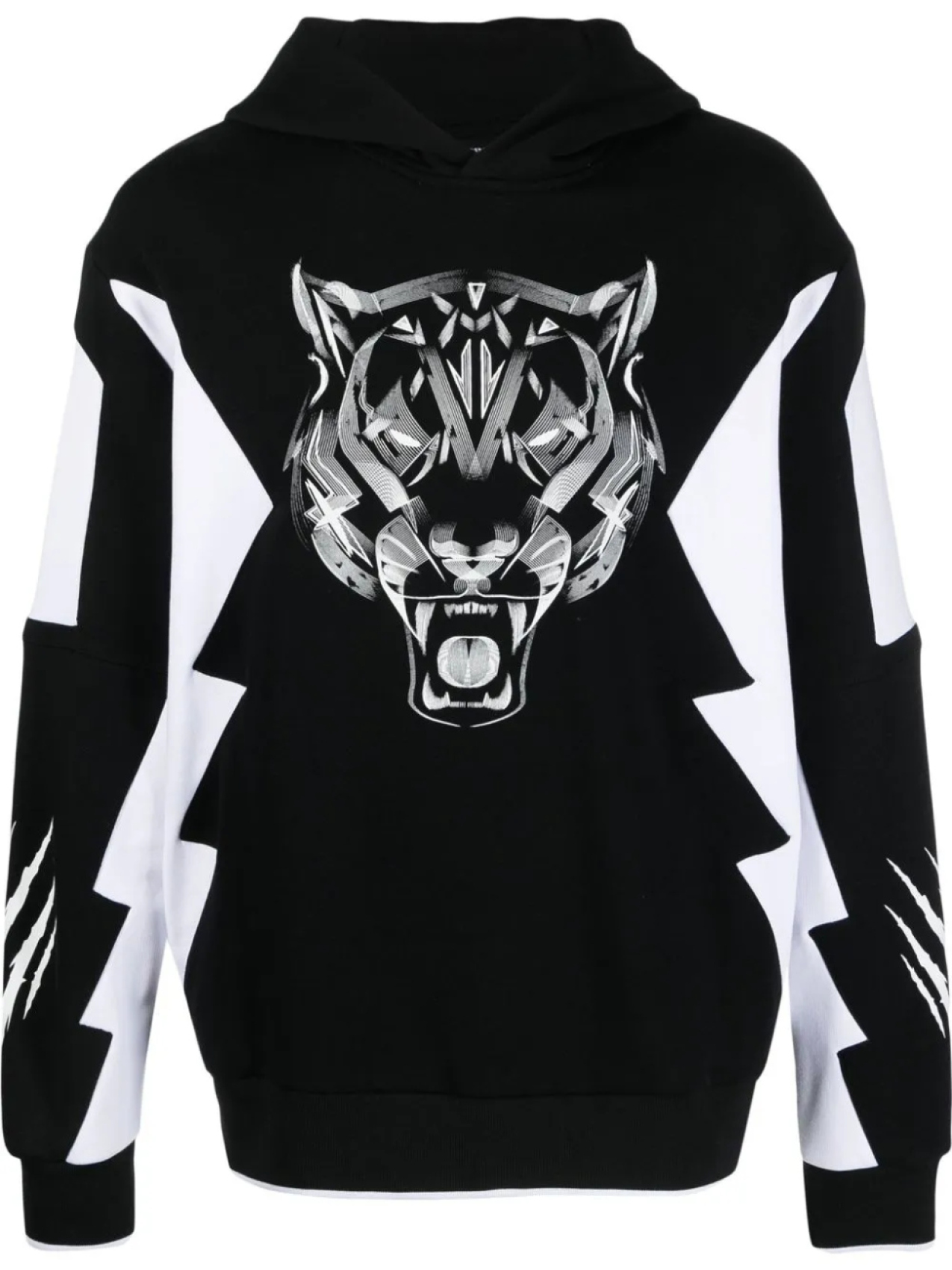

Plein Sport худи с принтом Tiger, черный