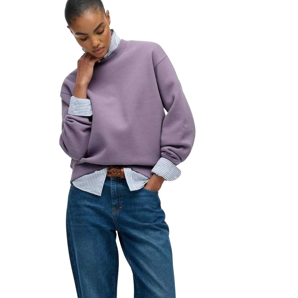 

Толстовка Superdry Essential Logo, фиолетовый