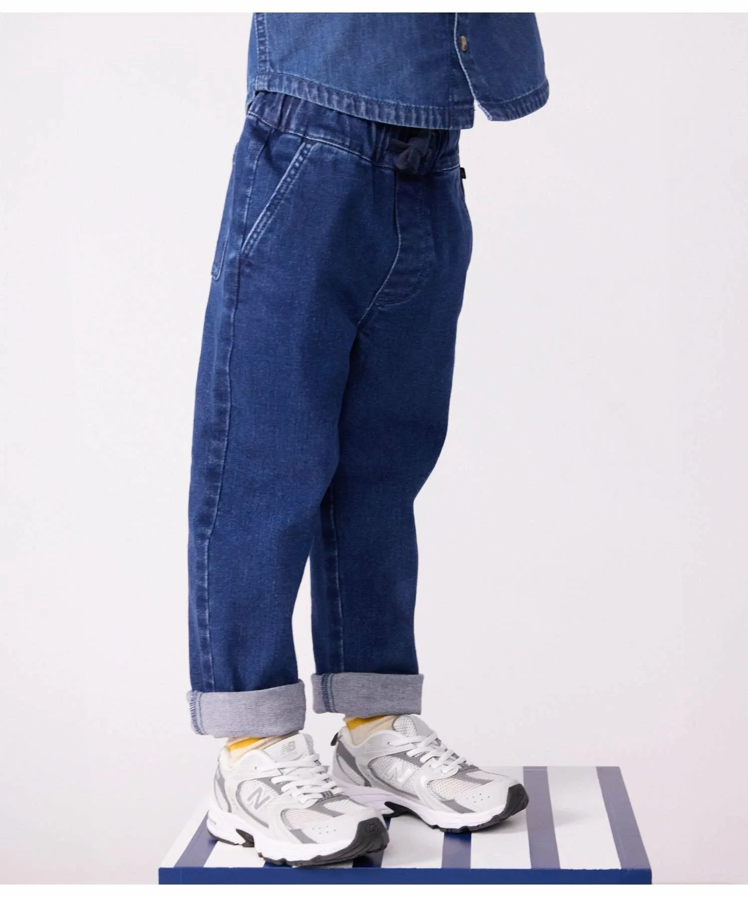 Брюки PETIT BATEAU, Indigo Blue