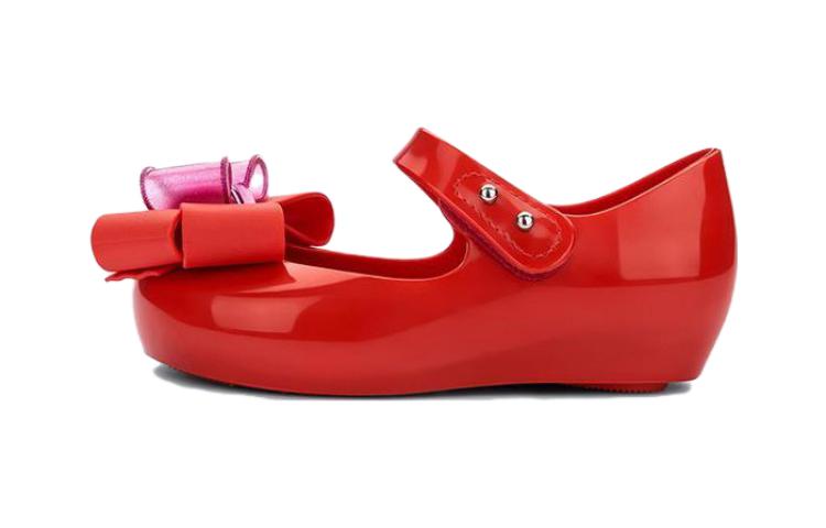 

Кроссовки Mini MELISSA Ultragirl Sweet Bow-detail Ballerina Shoes, золотой