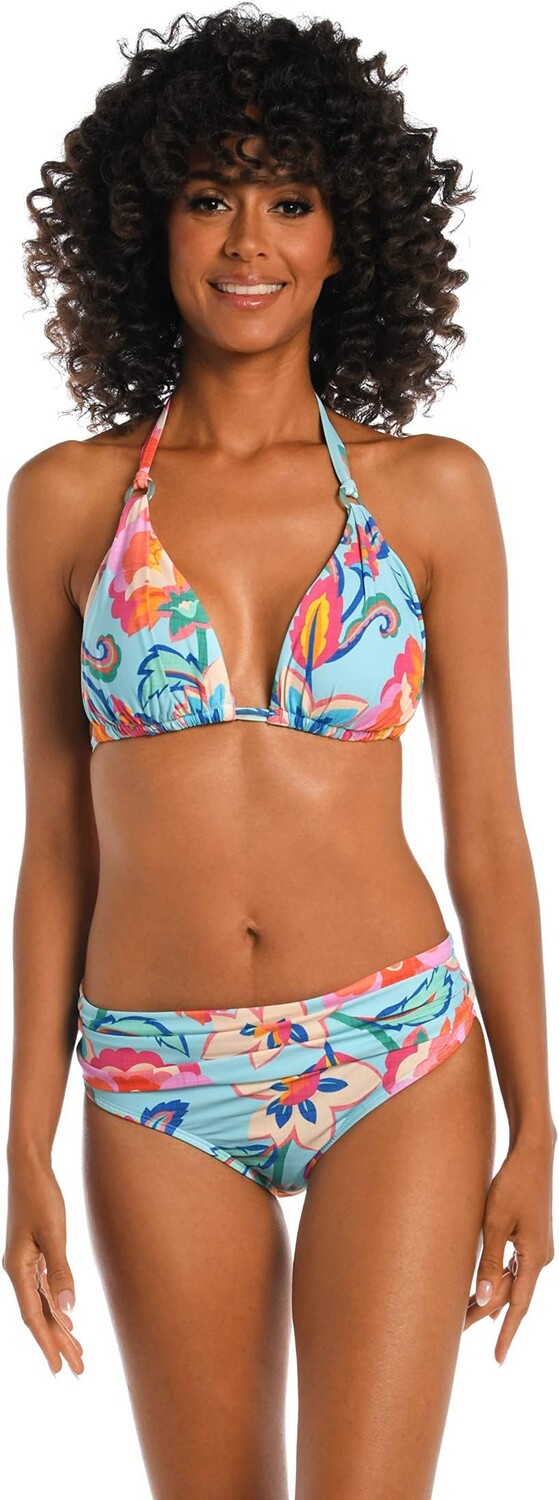 

Купальник La Blanca Breezy Beauty Halter Bra, разноцветный