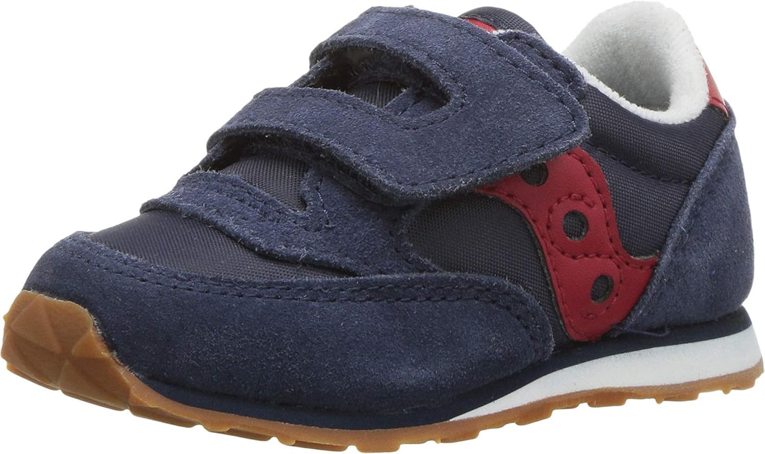 

Детские кроссовки Saucony Baby Jazz на липучках, красный/синий/темно-синий