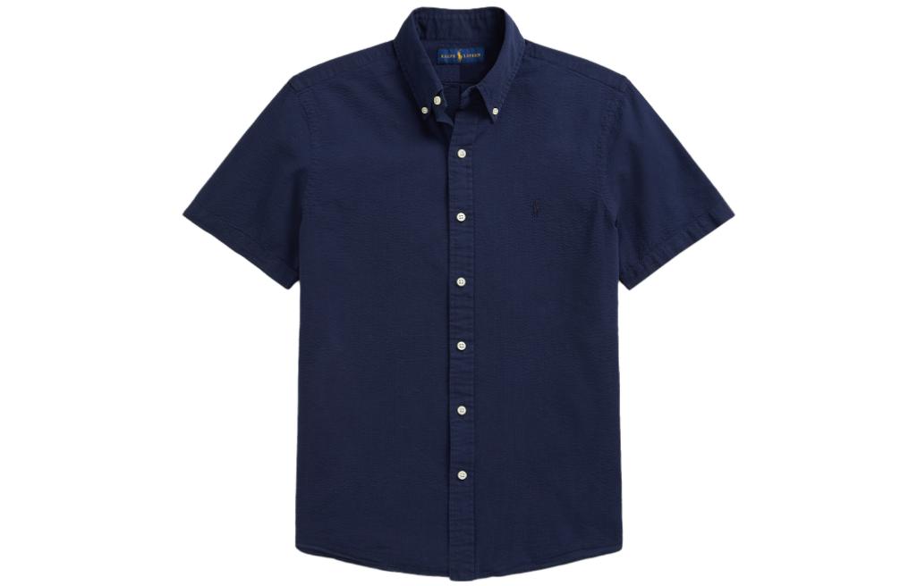 

Polo Ralph Lauren Рубашка мужская SS23 темно-синяя