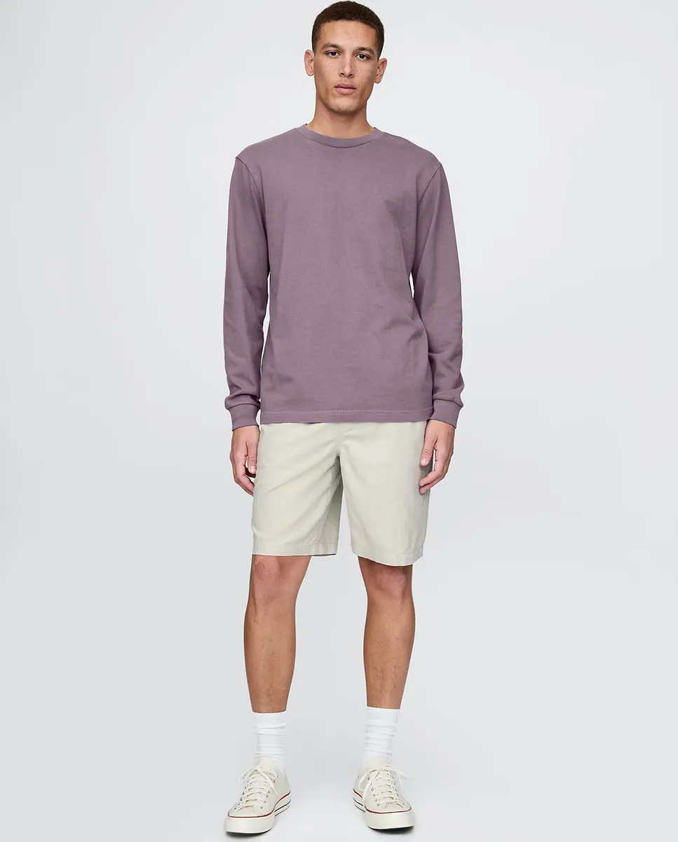 

Мужские шорты из льна и хлопка Gap, серый