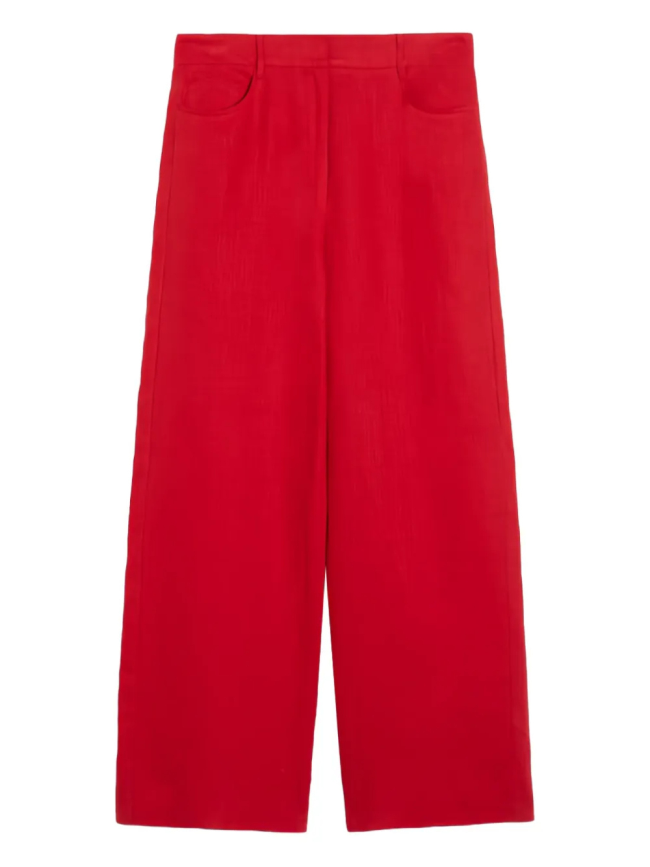 

'S Max Mara укороченные льняные брюки, красный