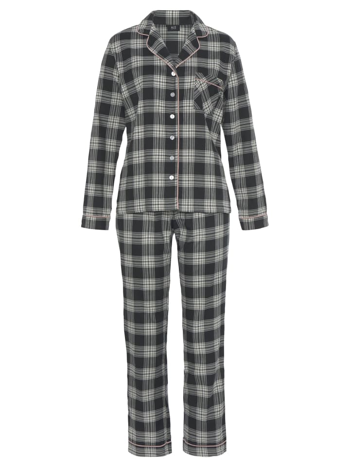 

H.I.S Пижама в черно-белую клетку