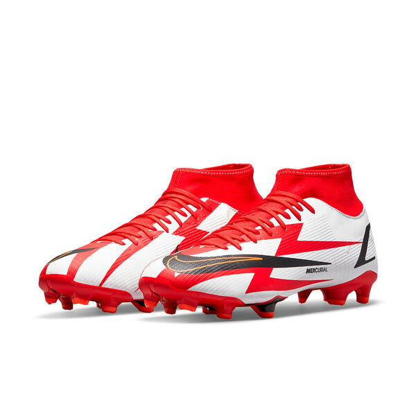 Кроссовки mercurial superfly 8 academy cr7 mg Nike, белый — фото 4