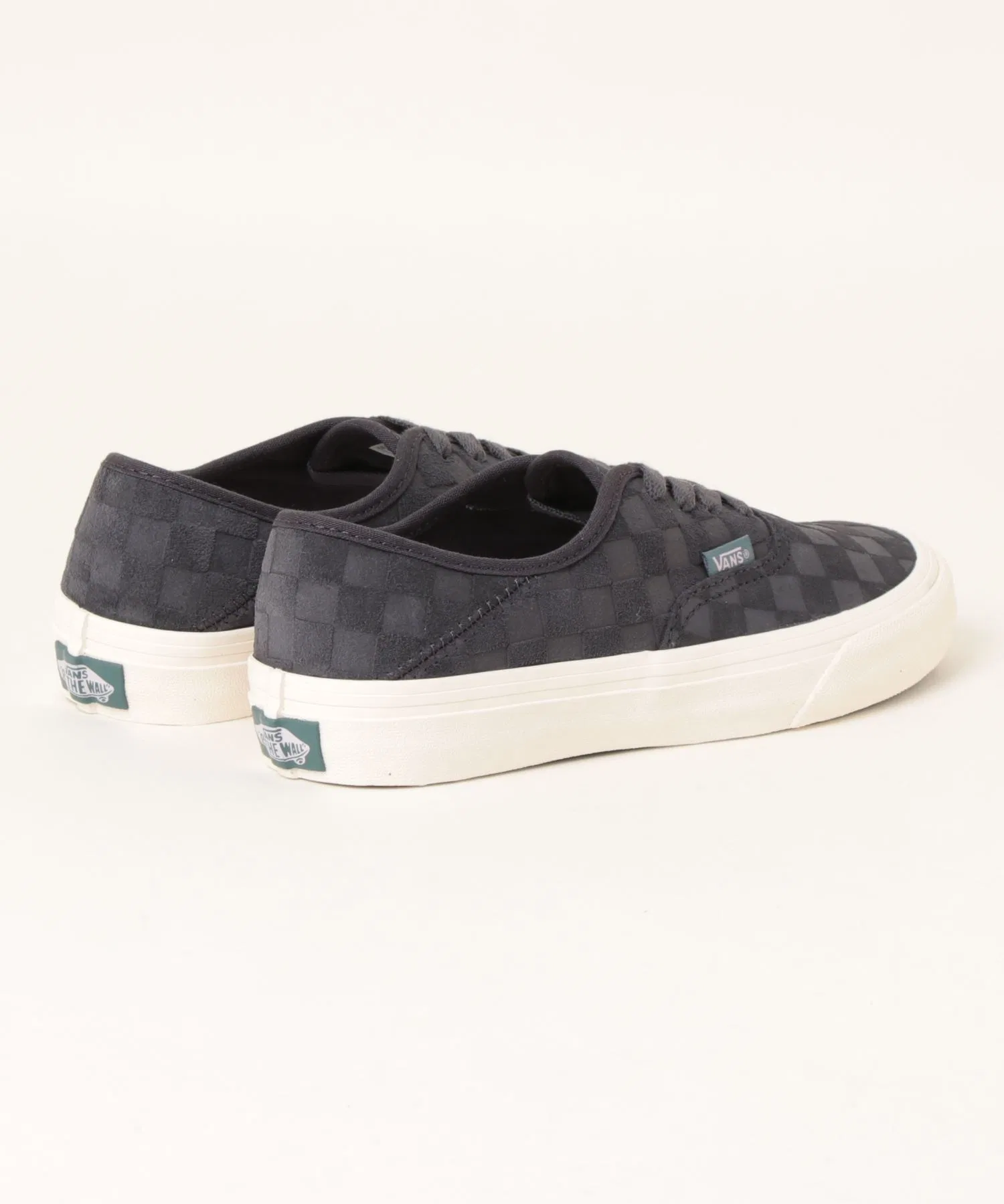 Унисекс кроссовки VANS AUTHENTIC VR3 SF клетка тёмно-синие — фото 2