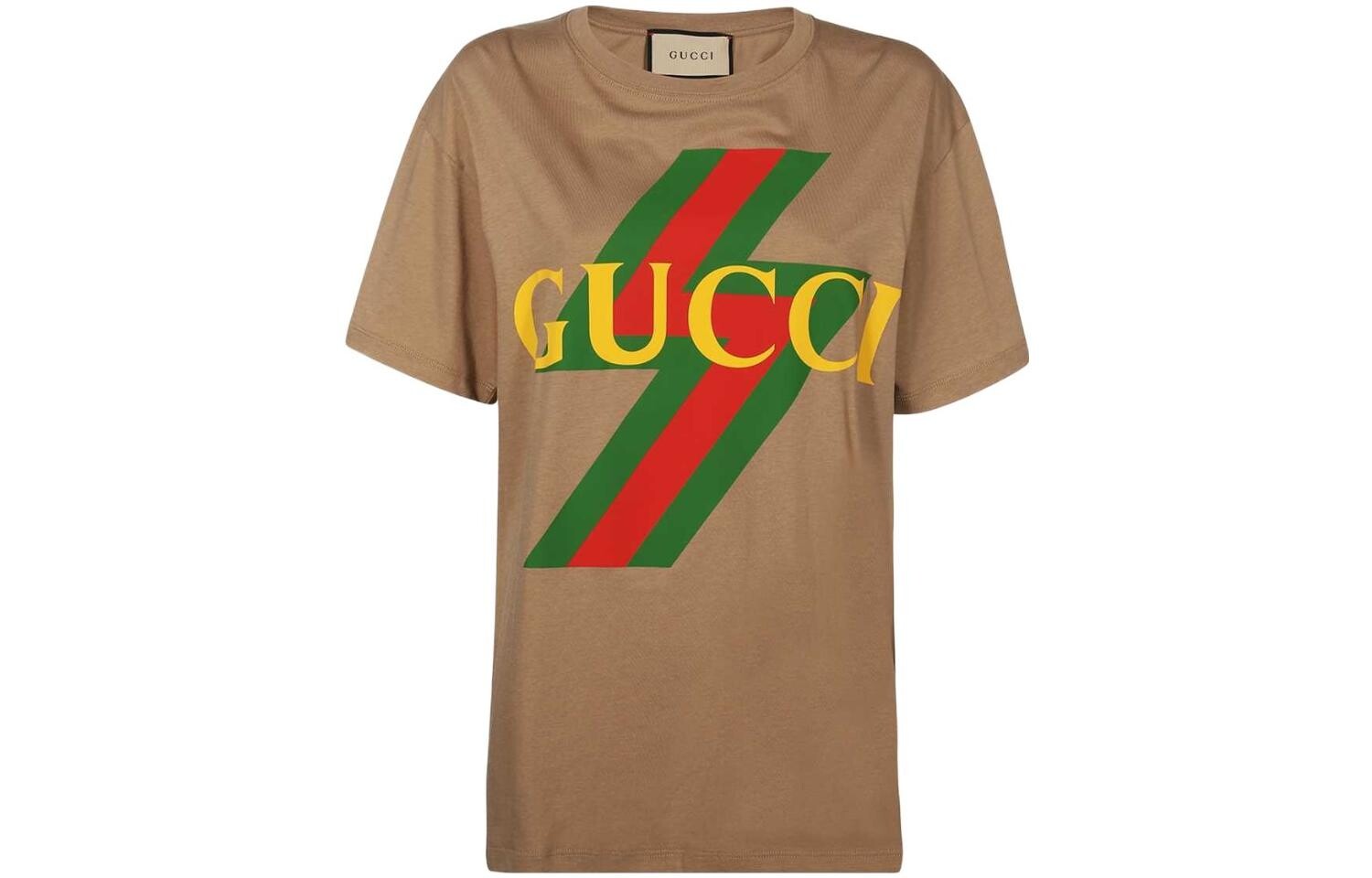

GUCCI Женская футболка, цвет Brown