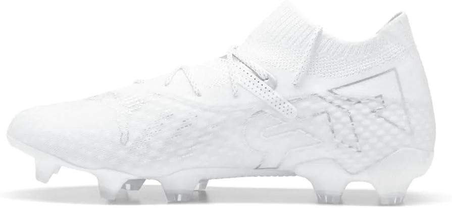 Бутсы для футбола PUMA Future 7 Ultimate для мужчин, шипованные, для твердого покрытия - синие, белый — фото 3