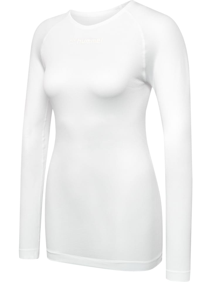 

Футболка "Hmlbl Comfort 2.0 Tee L/S" белого цвета Hummel