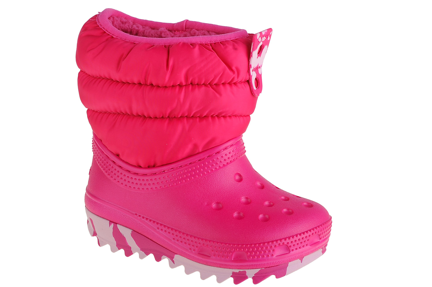 

Сапоги Crocs Classic Neo Puff Boot Toddler, розовый