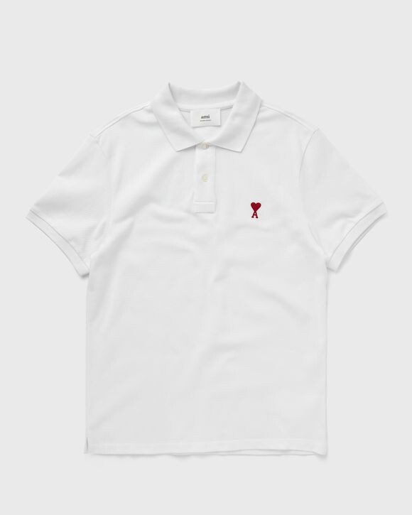

Поло Ami Paris Ami De Coeur Polo Shirt, цвет blanc