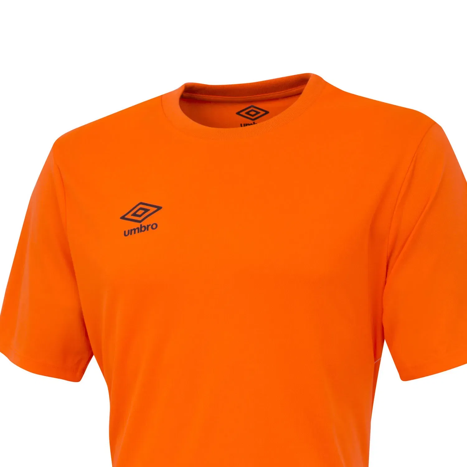 Футболка детская с логотипом Umbro, оранжевый — фото 3