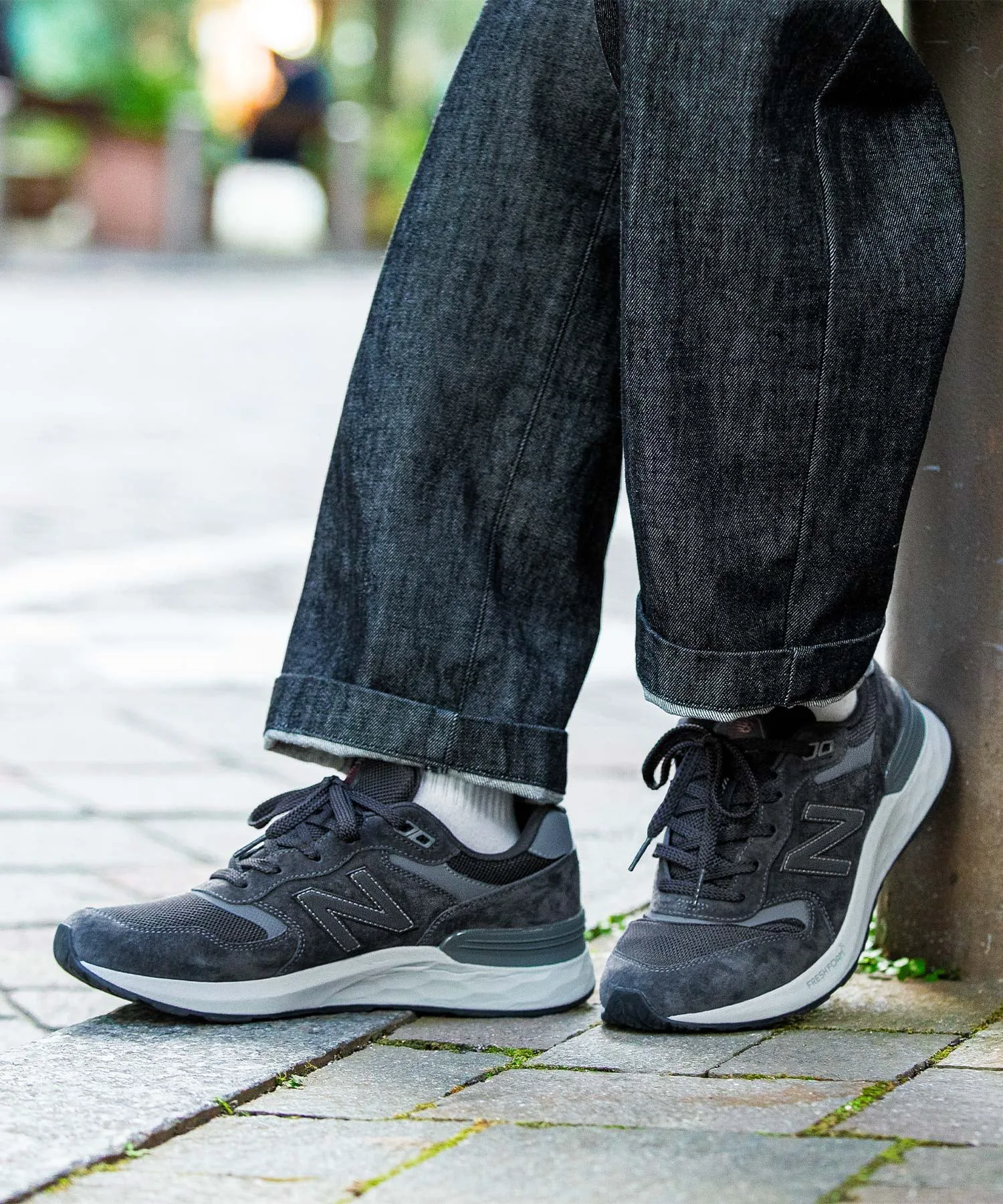 Кроссовки NB MW880BA7 2E Свежая пена New Balance, Charcoal