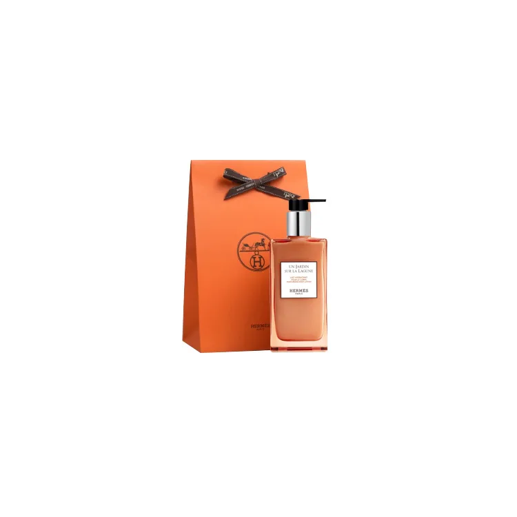 HERMES Увлажняющий лосьон для тела Lagoon Garden, 200 мл, Lagoon Garden/200ml/Shopping Bag