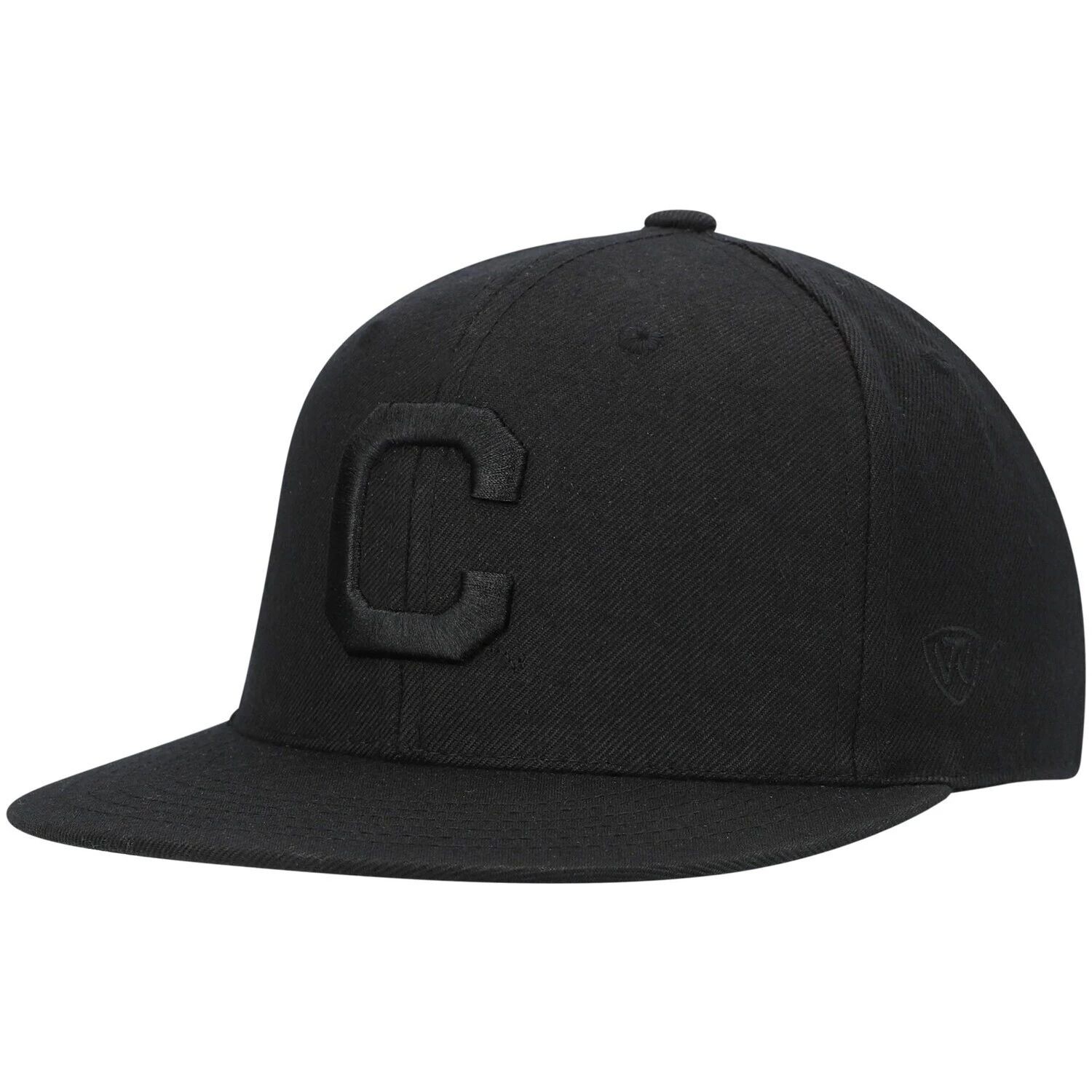 

Мужская шляпа Top of the World Clemson Tigers Black On Black