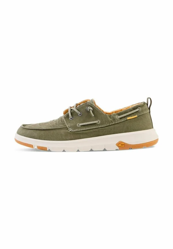 Туфли-Лодочки mokassins mit schnürung Camel Active, Khaki