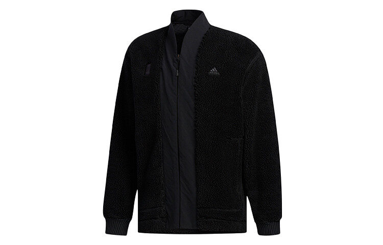 

Бархатная куртка мужская черная Adidas, черный
