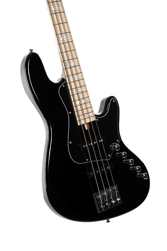 

Басс гитара Cort NJS4BK Elrick NJS 4 Alder Body Hard Maple 3pcs Neck 4-String Electric Bass Guitar