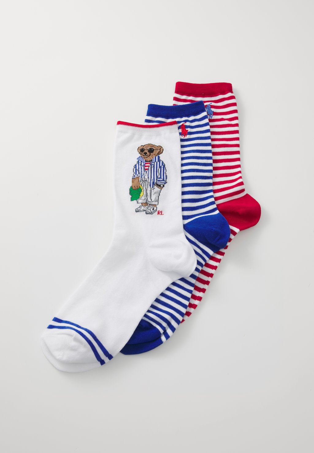 

Носки BEAR CREW GIFT BOX 3 PACK Polo Ralph Lauren, черный