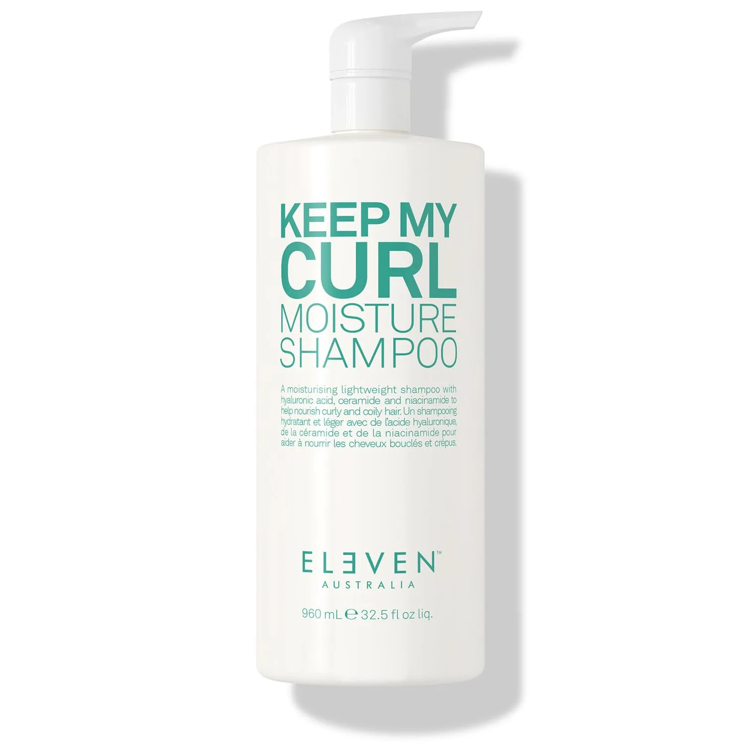 ELEVEN AUSTRALIA Keep My Curl Moisture шампунь для женщин и мужчин - увлажняющий шампунь против пушистости для кудрявых, волнистых или кудрявых волос 961 мл