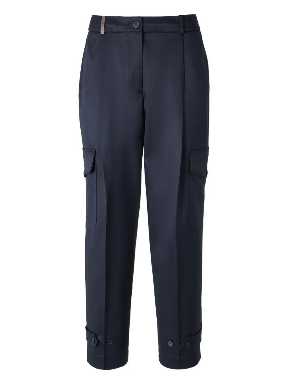 

Брюки с клапанами на карманах Peserico, синий