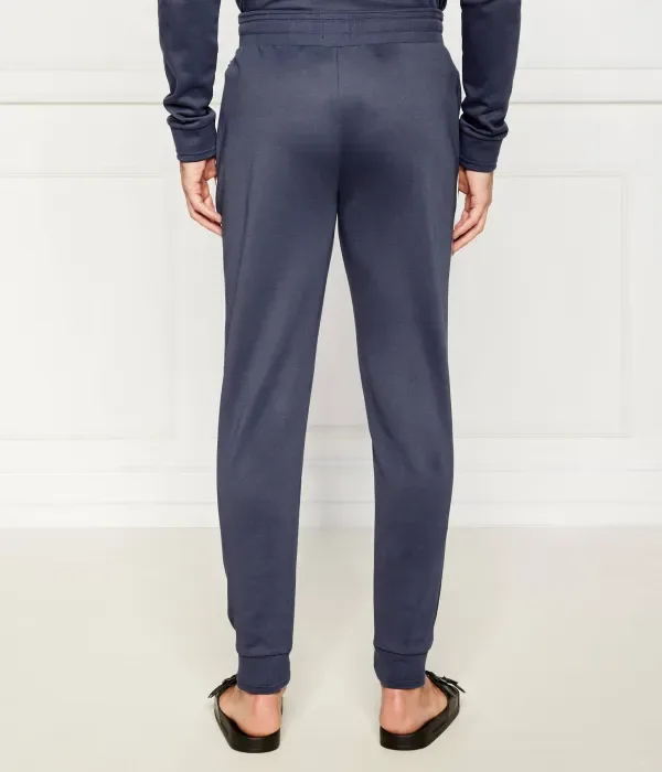 Спортивные штаны slim fit Boss, темно-синий — фото 4