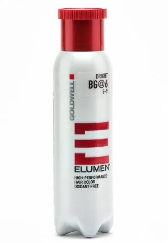 Высокоэффективная безаммиачная краска для волос «Elumen High-Performance Haircolor Bright BG@6 5-9» от Goldwell Goldwell