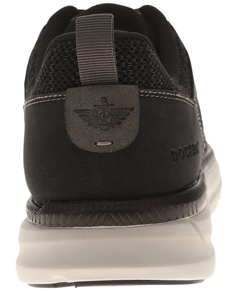 Мужские кроссовки GO-4-IT Active Rebound Knit на шнуровке Dockers, Black — фото 3