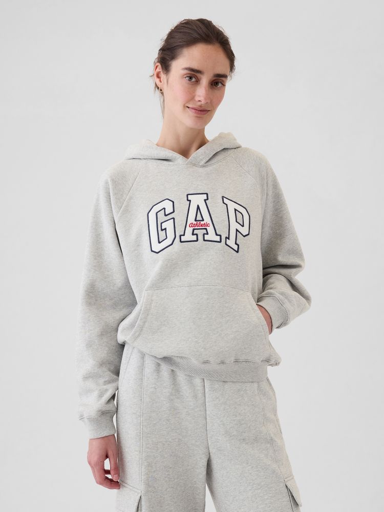 

Толстовка с капюшоном Gap, серый