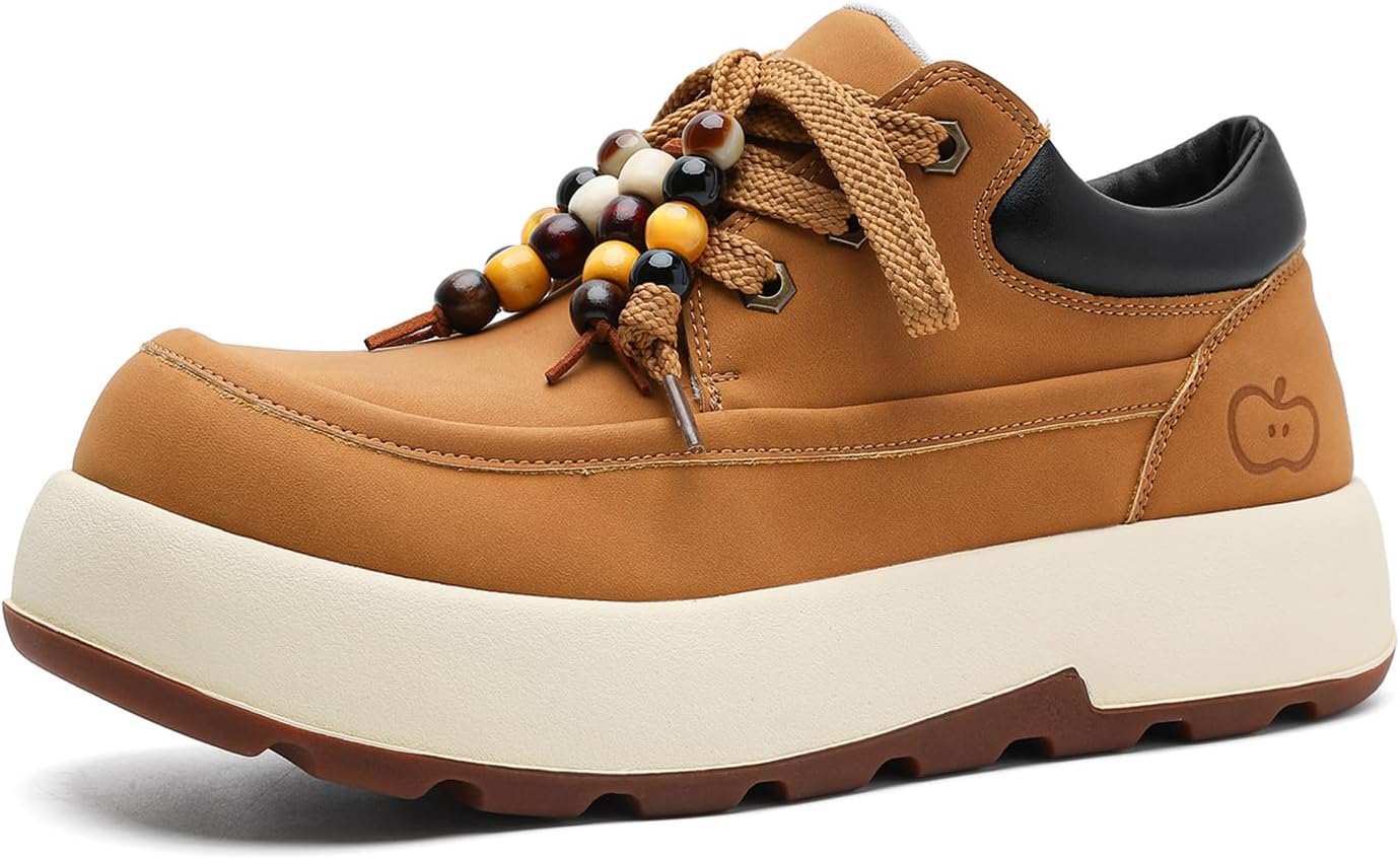 

Мужские ретро кроссовки на шнурках из замши с платформой, увеличивающей рост, стильные повседневные с ремешком с бусинами, с круглым носком, противоскользящая низкая подошва, для работы, повседневной носки и активного отдыха на улице Nxnbhsl, ко...