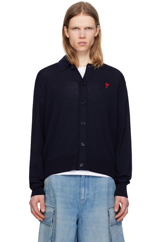 

Кардиган Ami de Coeur Navy AMI Paris