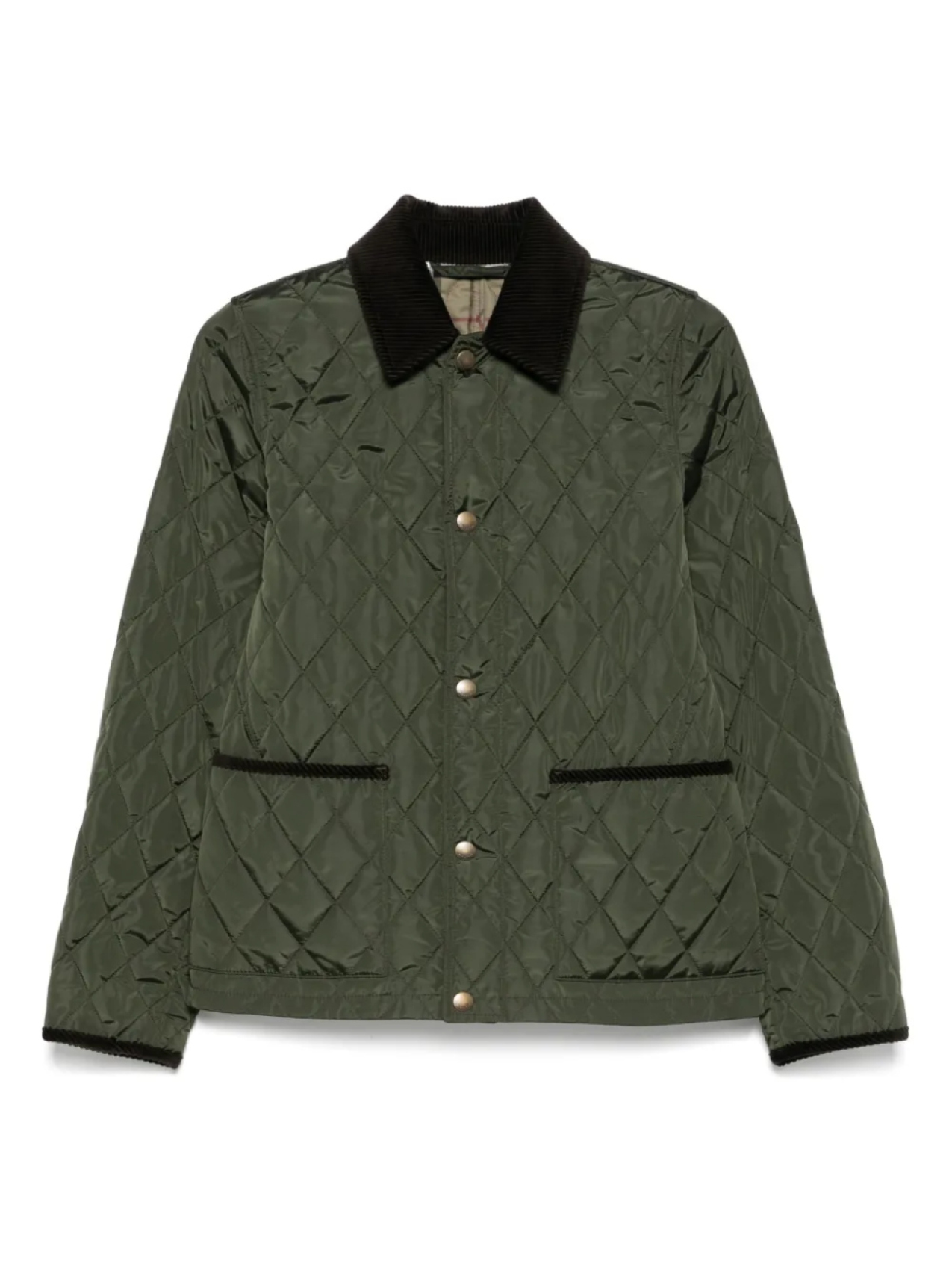 

Стеганая куртка Burberry, зеленый