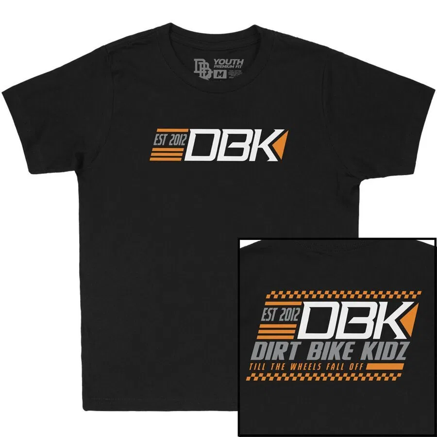 Футболка Youth we race Dirt Bike Kidz, Black
