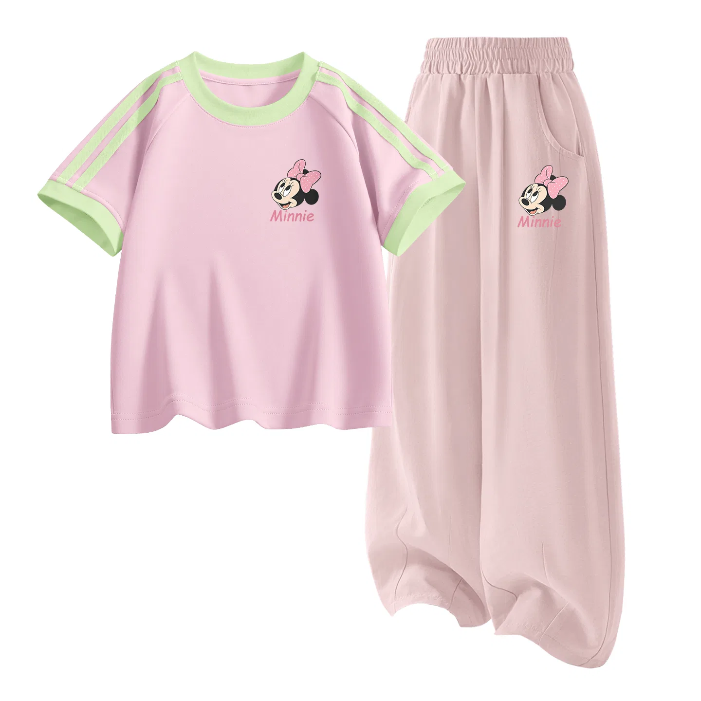 Детский спортивный костюм Casual Sportswear 2 Piece Set Disney, Di Surprise K Mousse Pink+Di Surprise K Rose Pink