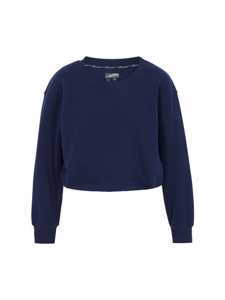 

DreiMaster Женская толстовка темно-синего цвета