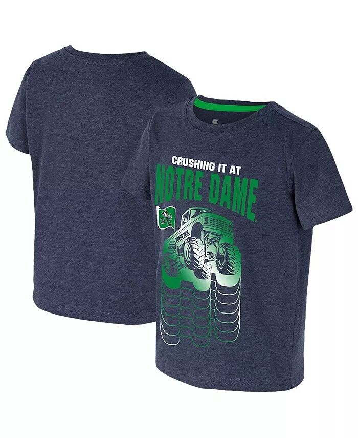 

Футболка для малышей Navy Notre Dame Fighting Irish Crushing It Colosseum
