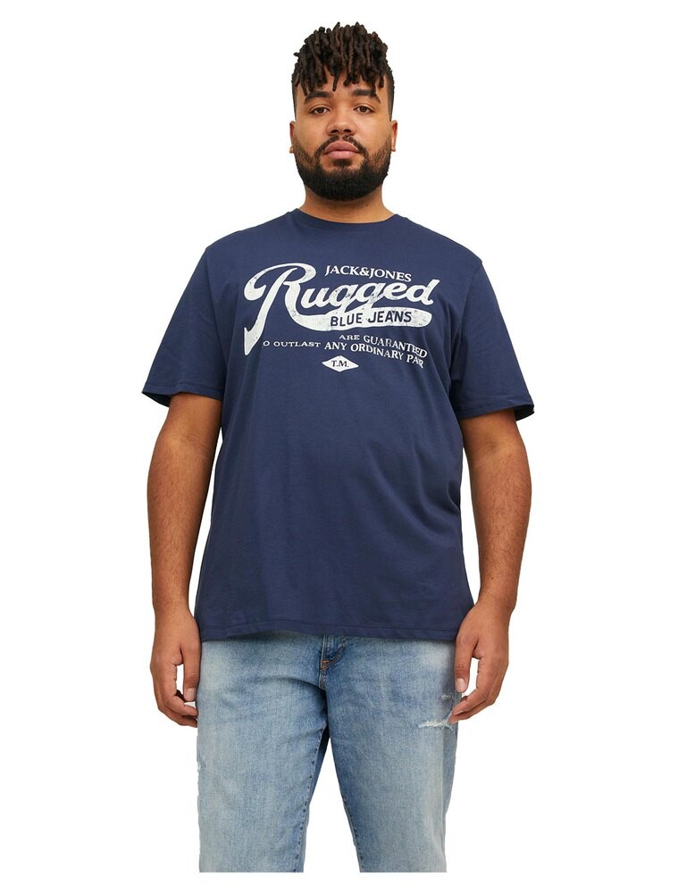 

Футболка Jack & Jones Jeans 23/24 Plus Short , синий