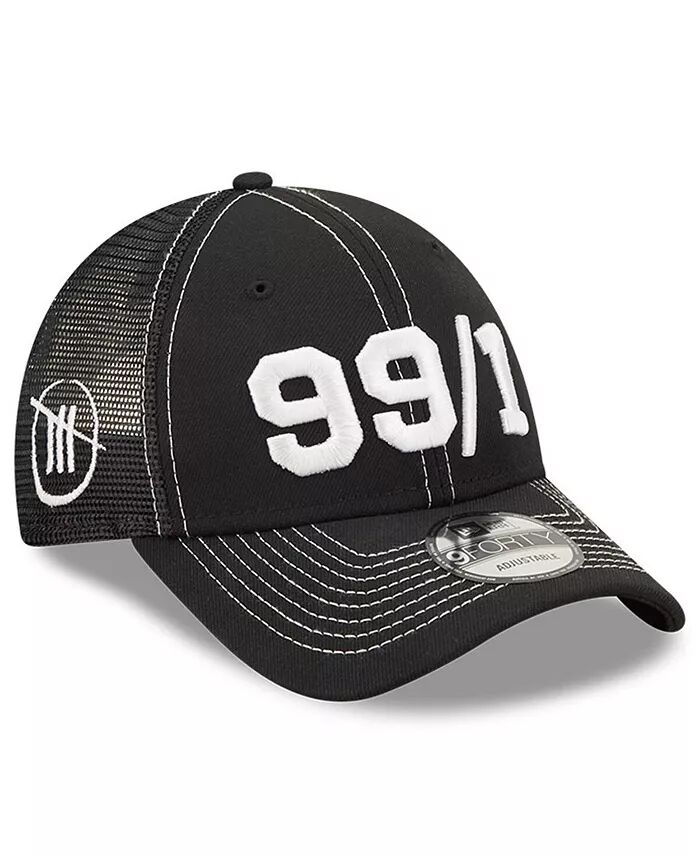 

Мужская черная кепка TRACKHOUSE RACING 99/1 9FORTY Snapback Adjustable Trucker New Era