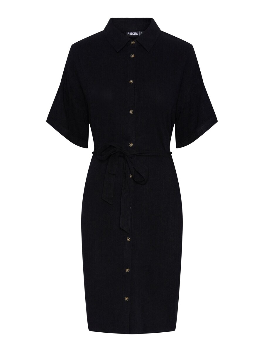 

Платье рубашка PIECES Shirt Dress VINSTY, черный
