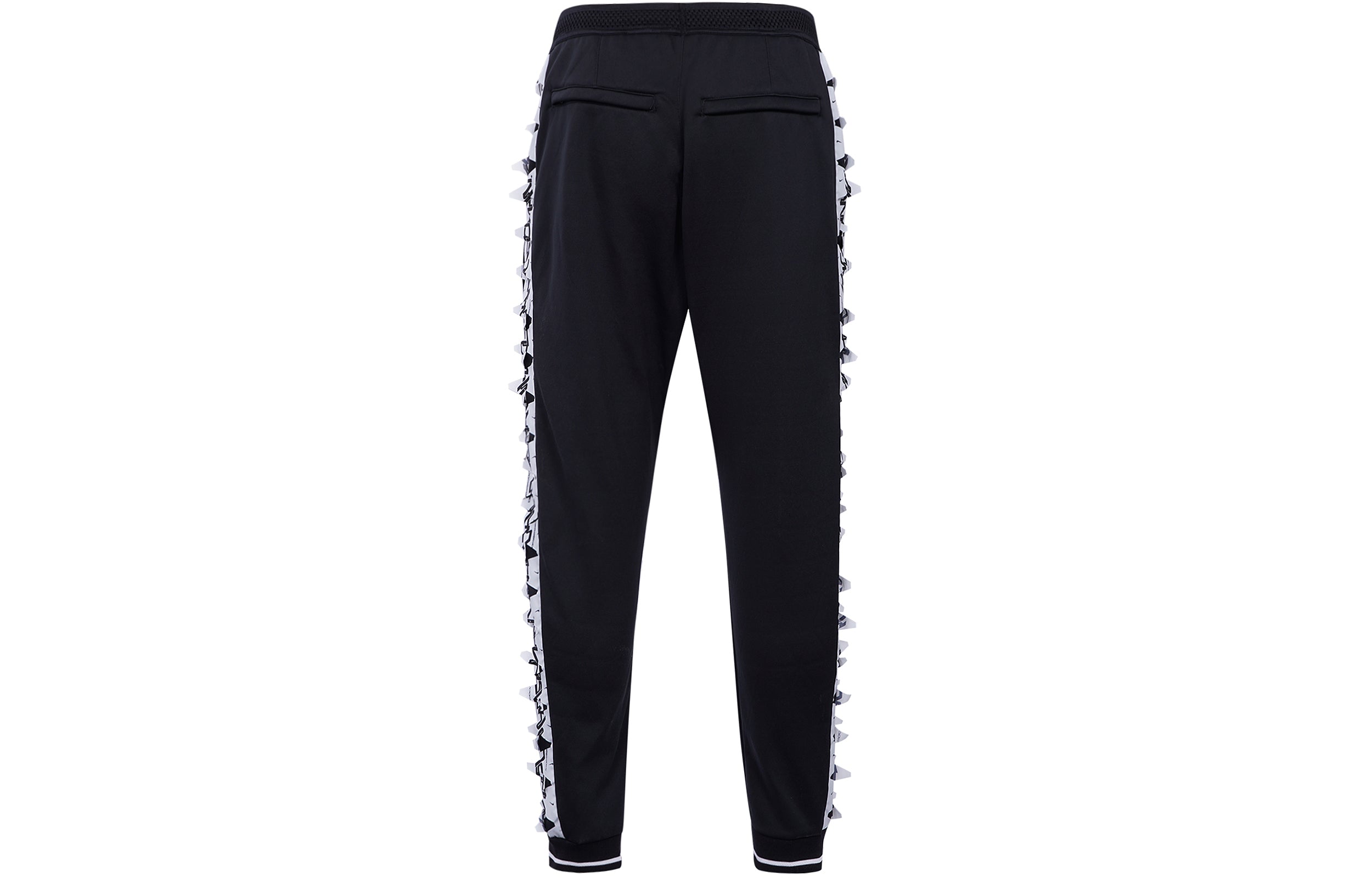 Спортивные брюки Men's Nike x ACRONYM Crossover Contrasting Colors Stripe Elastic Waistband Sports Pants/Trousers/Joggers Black CZ4676-010 — фото 2