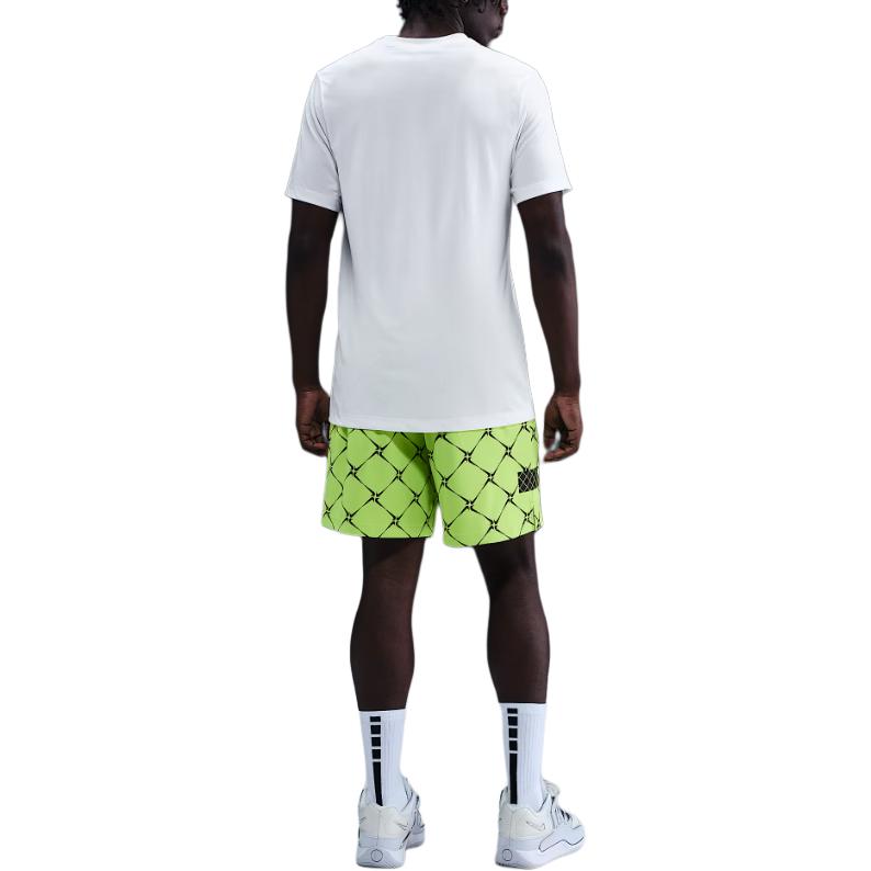 Мужские повседневные шорты dri fit Nike, желтый/черный — фото 3