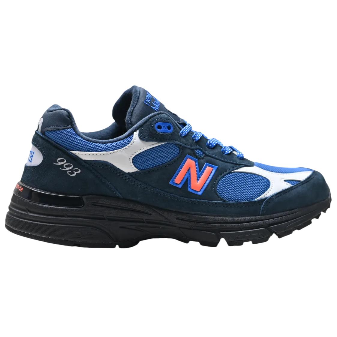 Kith x Madison Square Garden x 993 Made in USA 'New York Knicks Away' New Balance, темно-синий — фото 4