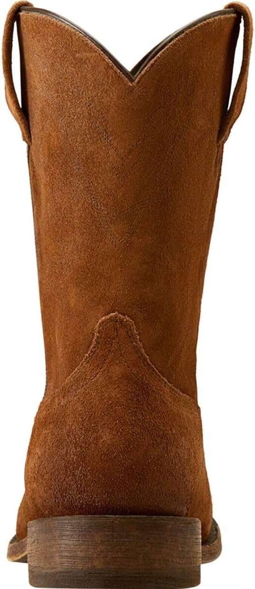 Мужские вестерн-ботинки ARIAT Heritage Roper, Oiled Tan Suede — фото 4